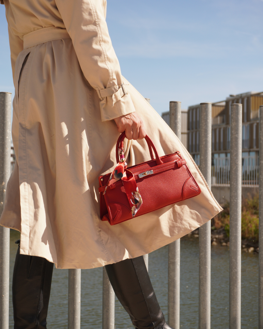 Zoe Handtas Rood