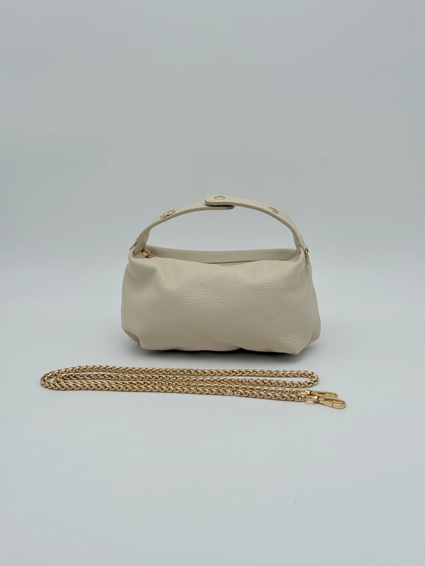 Noa Handtas – Beige - Echt leer