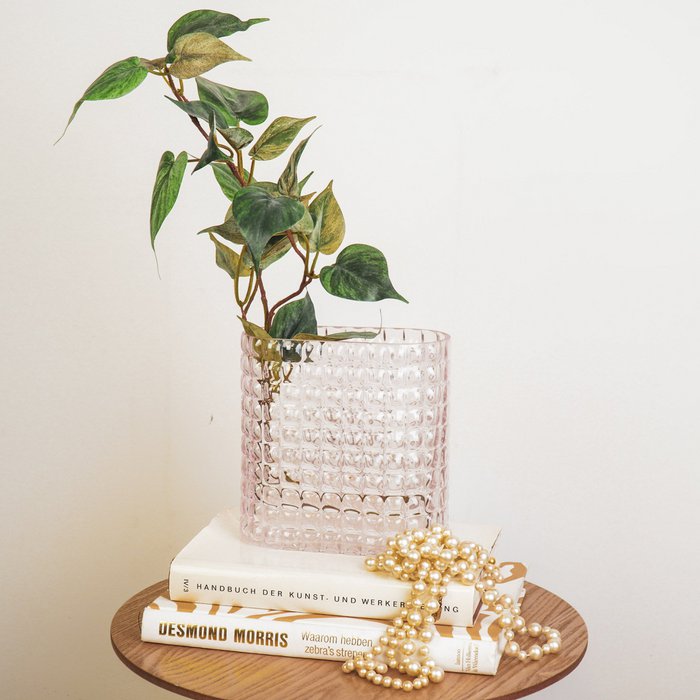 Vase Ribble Roze