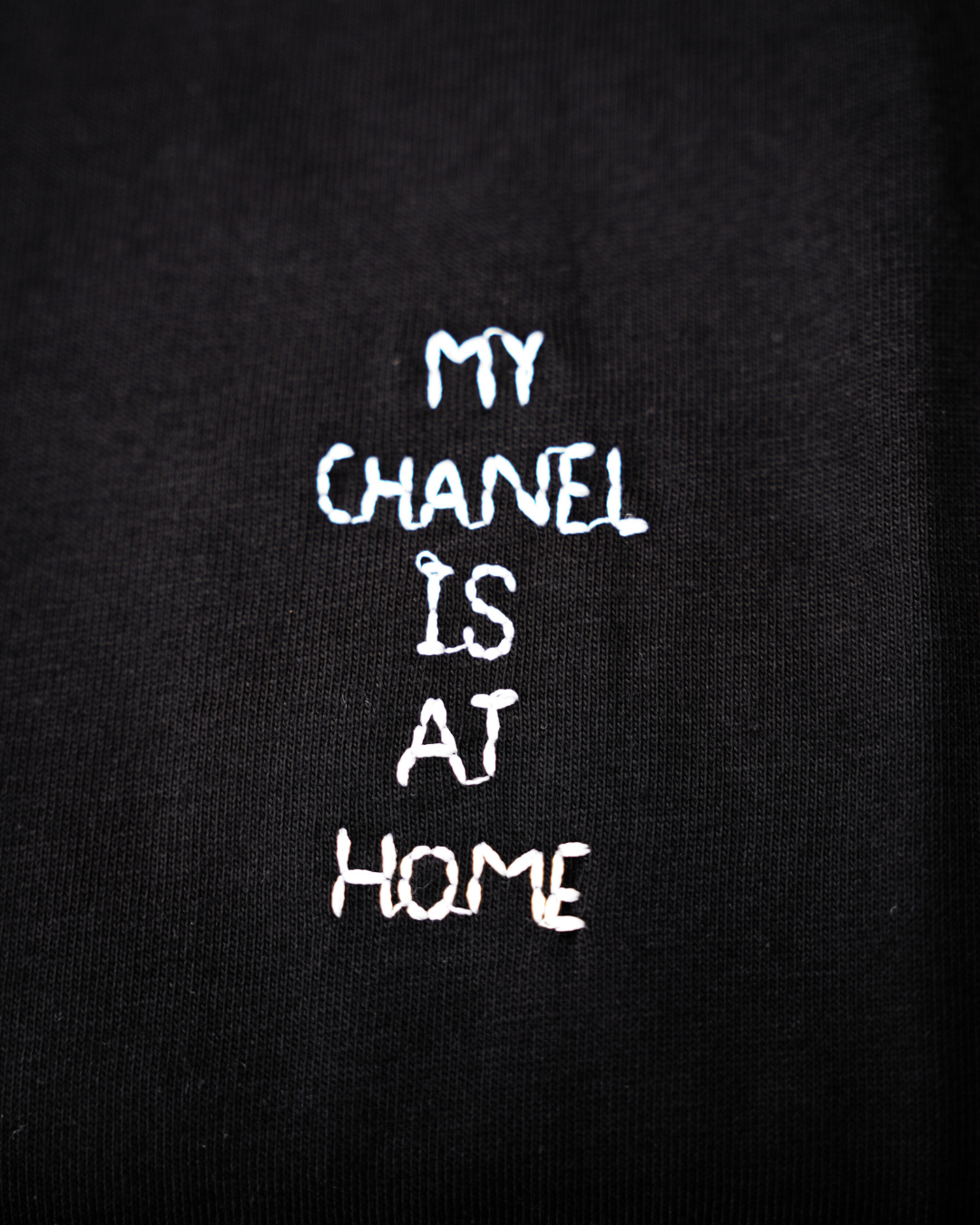 T-shirt "My Chanel Is At Home"