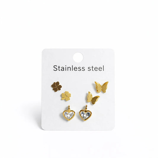 Oorbellen Set van 3
