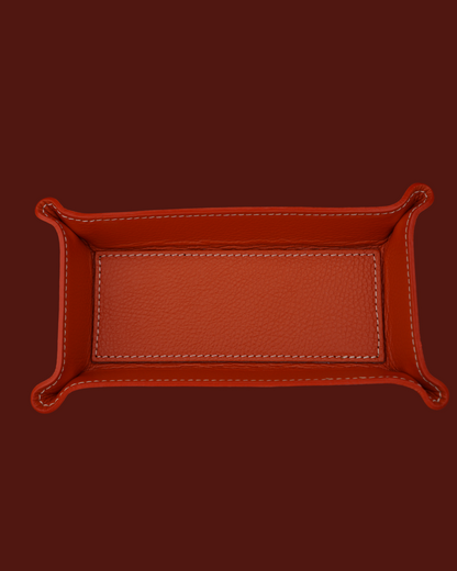 Leren Opberg Bakje – 7 x 18 cm