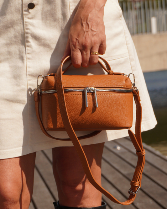 Lori Handtas Cognac