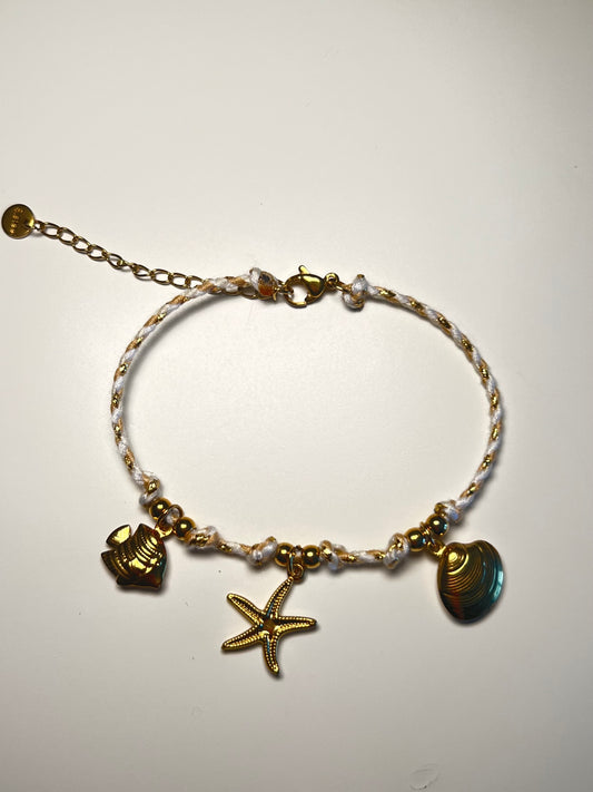 Armband/Enkelbandje Zeester