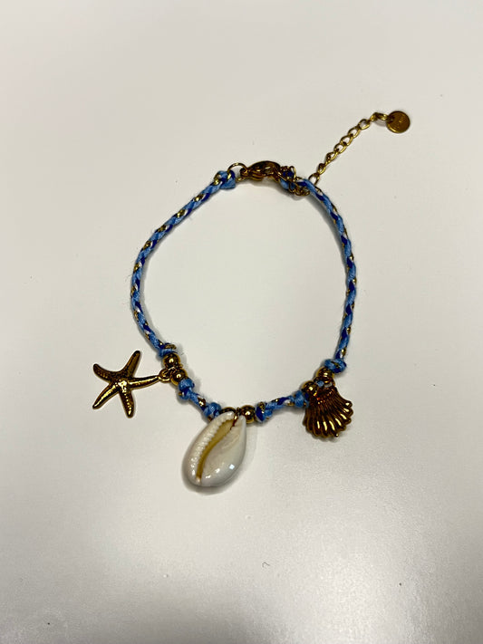 Armband/Enkelbandje  Schelp