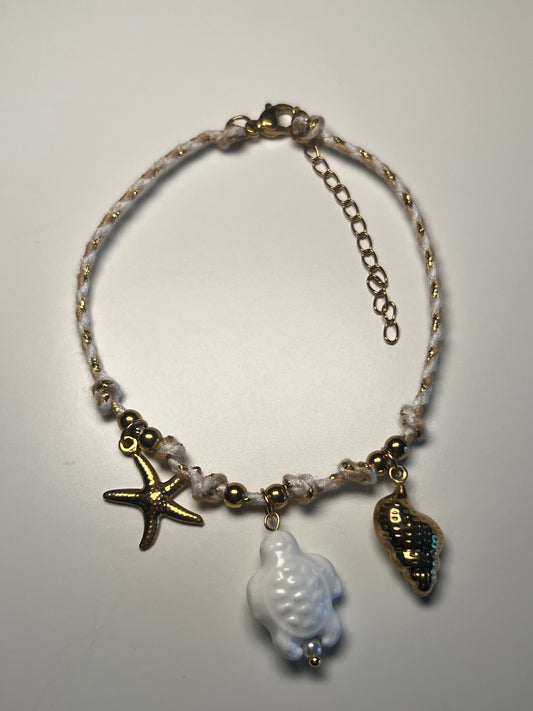Armband/Enkelbandje Schildpad