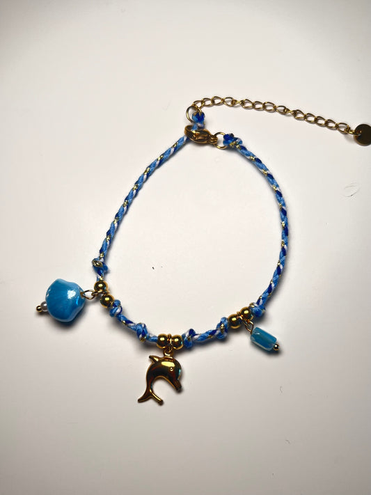 Armband/Enkelbandje dolfijn