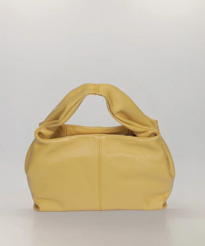 Polly Tas Butter Yellow – Echt Leer – Crossbody
