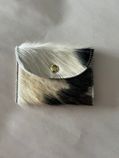 Portemonnee met koeienprint